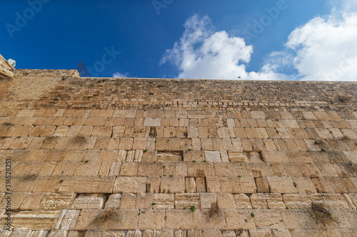Fotografía The Western (Wailing) Wall in Jerusalem, Israel