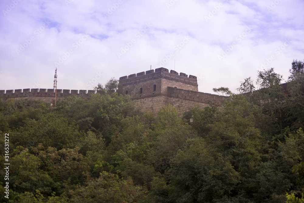 The great chineese wall in mutianyu