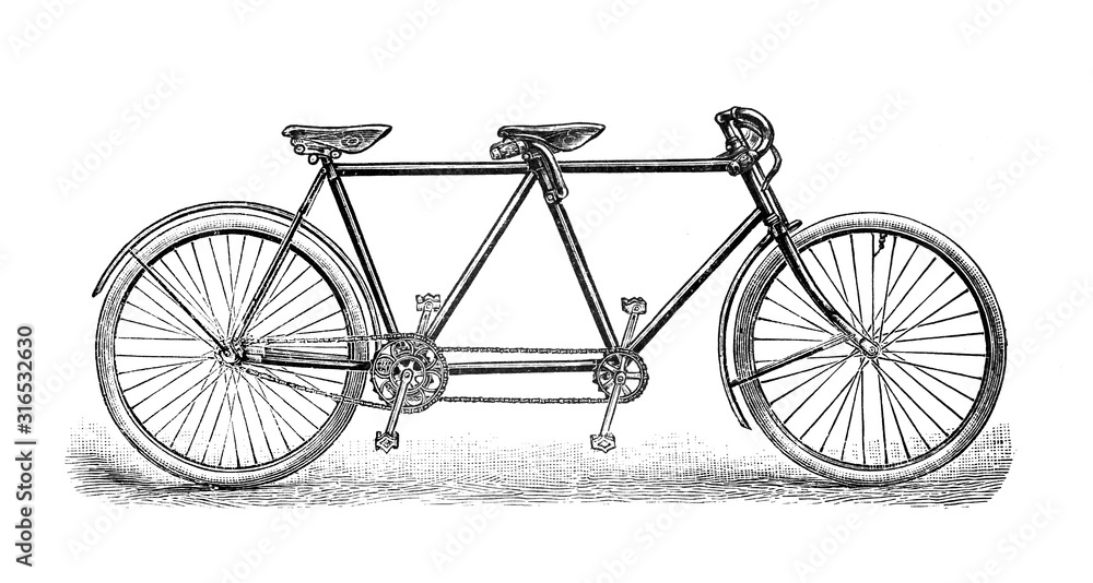 Old tandem bike new arrivals