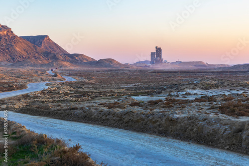 Stone quarry in the Gobusta...
