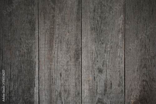 Old gray wooden background