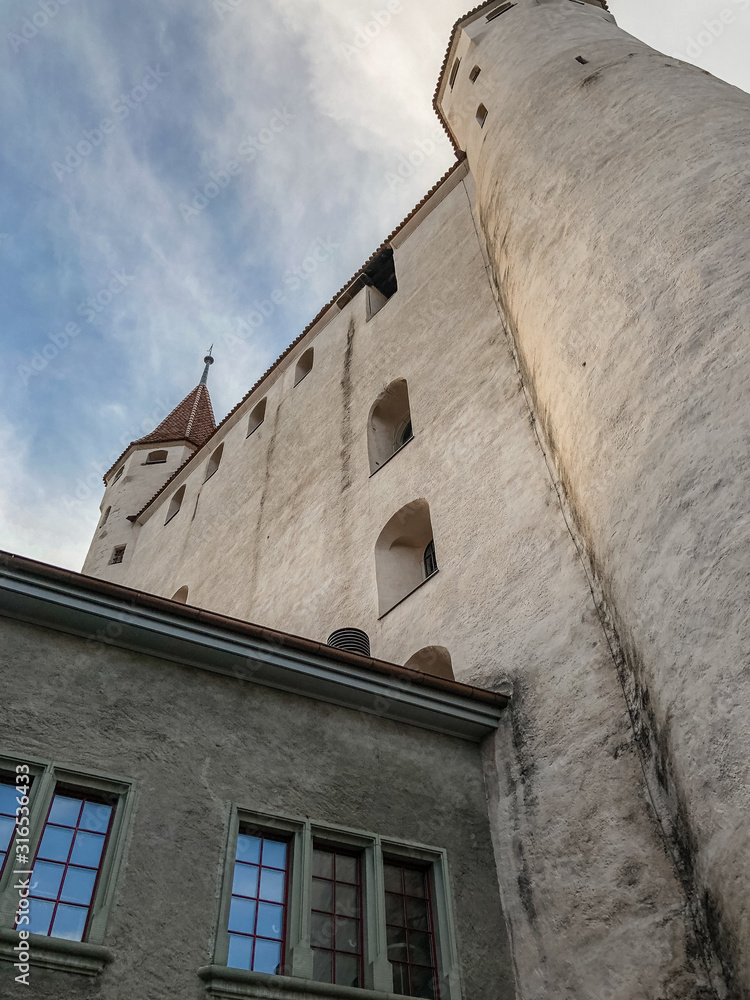 Fototapeta premium castle in lucerne, switzerland
