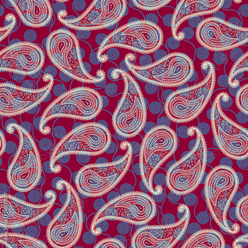 Indian paisley pattern