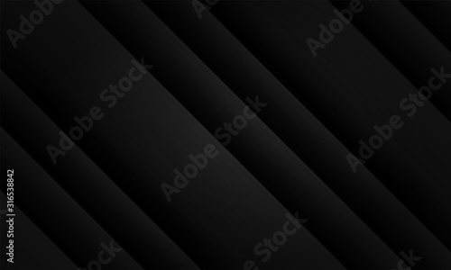 Abstract. Black shape overlab background. light and shadow. Vector.