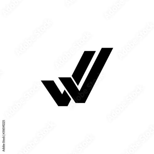 Double check mark icon, vector on white background