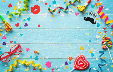 Carnival, birthday or party background