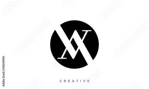 va or av logo design luxury icon