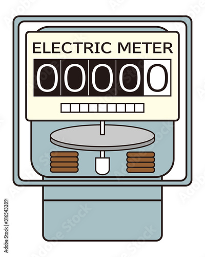 電気メーター イラスト ベクター