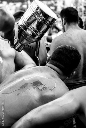 Kirkpinar Turkish Oil Wrestling Festival at Edirne in Turkey