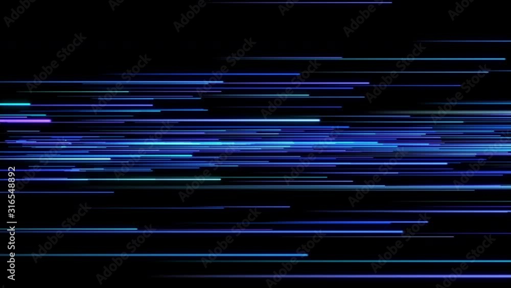Beautiful Light Photons Running Fast Blue Color on Black. Digital Design Concept. Looped 3d Animation of Glowing Lines 4k. Beautiful Light Photons Running Fast Blue Color on Black. Digital Design Concept. Looped 3d Animation of Glowing Lines 4k.