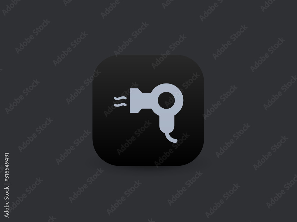 Hairdryer -  App Icon