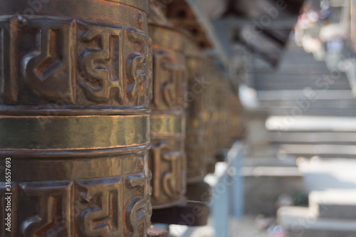 Swayambunath templein kathmandu, Nepal