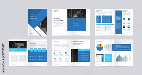 template layout design with cover page for company profile ,annual report , brochures, flyers, presentations, leaflet, magazine,book . and vector a4 size for editable.