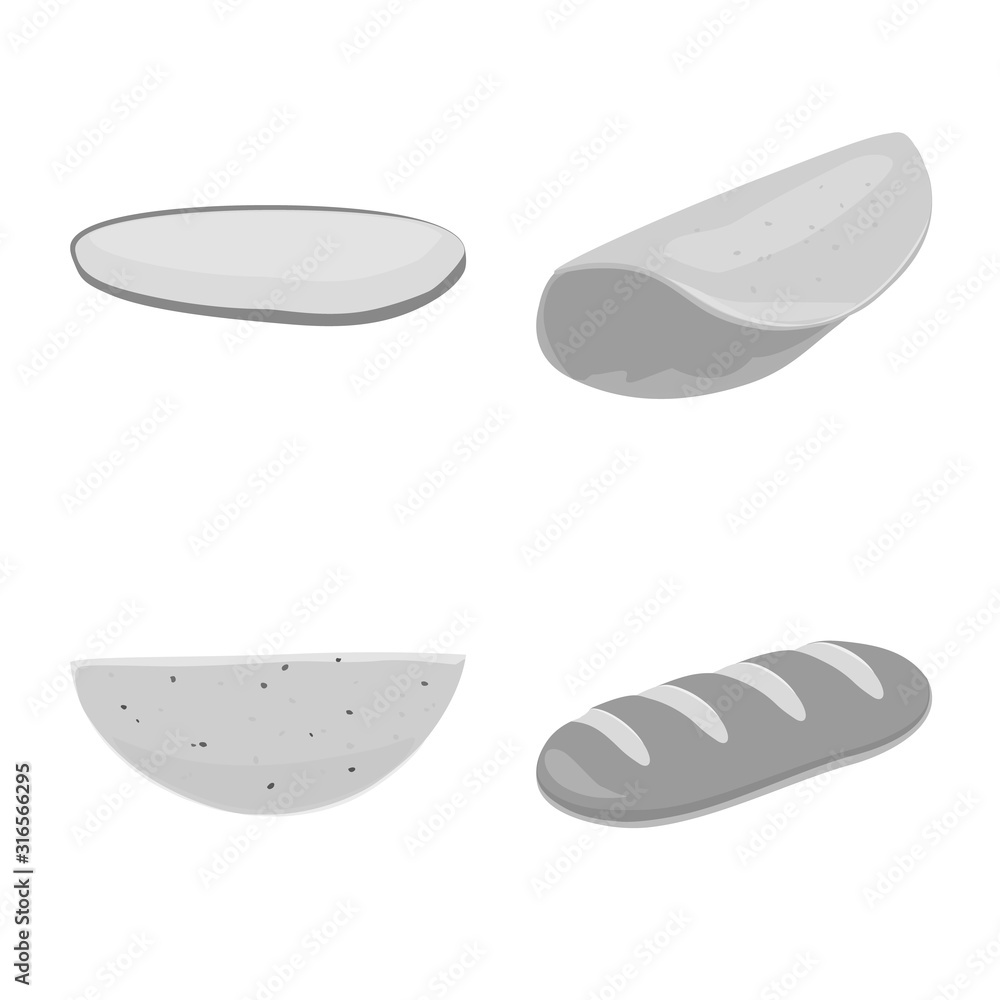 Vector design of breakfast and ingredient icon. Collection of breakfast and cooking vector icon for stock. Vector design of breakfast and ingredient icon. Collection of breakfast and cooking vector icon for stock.