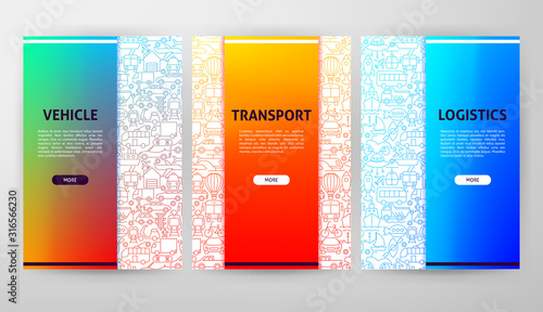 Transport Brochure Web Design