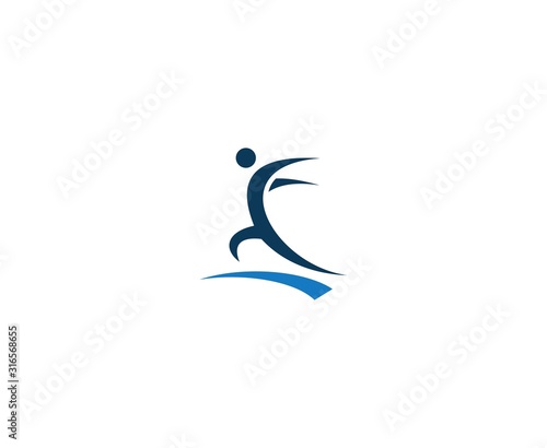 Running men logo 