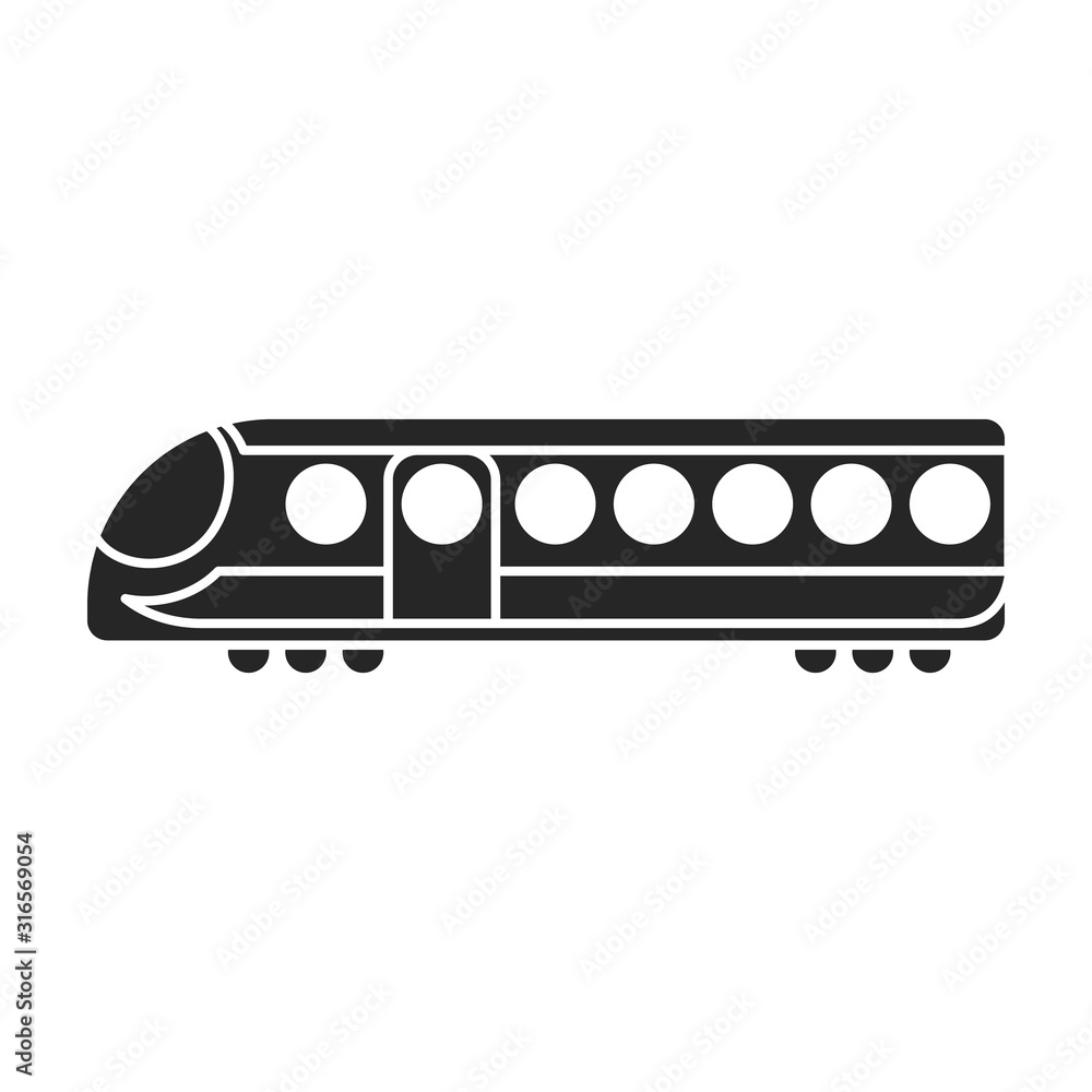 Subway train vector icon.Black vector icon isolated on white background subway train. Subway train vector icon.Black vector icon isolated on white background subway train.