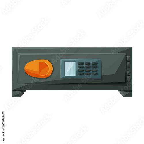 Door of storage vector icon.Cartoon vector icon isolated on white background door of storage .