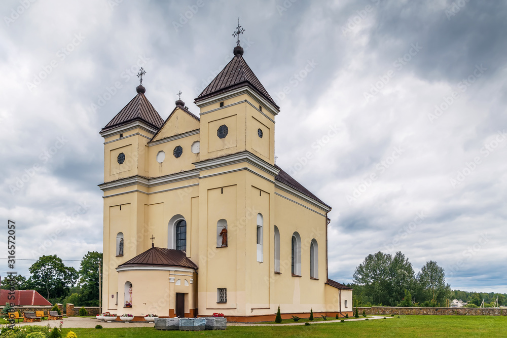 Church of St. Michael, Mikhalishki, Belarus