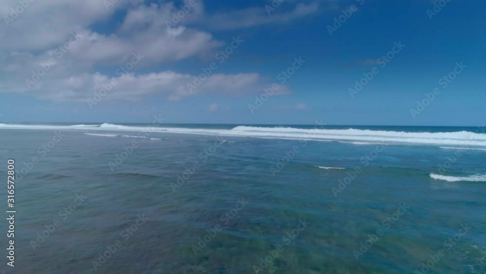 Flying over the majestic waves of the ocean 1 Flying over the majestic waves of the ocean 1