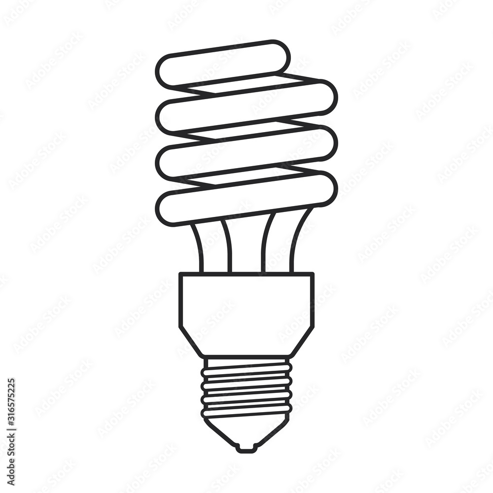 Halogen bulb vector icon. Line vector icon isolated on white background halogen bulb. Halogen bulb vector icon. Line vector icon isolated on white background halogen bulb.