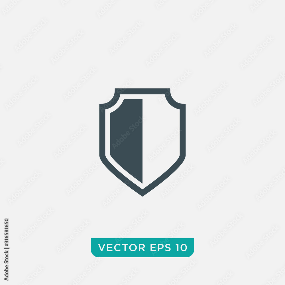 Shield Icon Design, Vector EPS10 Shield Icon Design, Vector EPS10