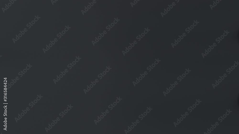 Three black balls rolling on soft surface. Top view of spheres touching liquid material. 3D render animation. Seamless loop. Three black balls rolling on soft surface. Top view of spheres touching liquid material. 3D render animation. Seamless loop.