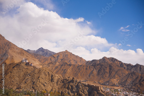 tsumo castle in leh, ladakh