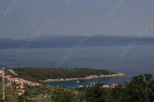 Sea views of Mali losinj Croatia
