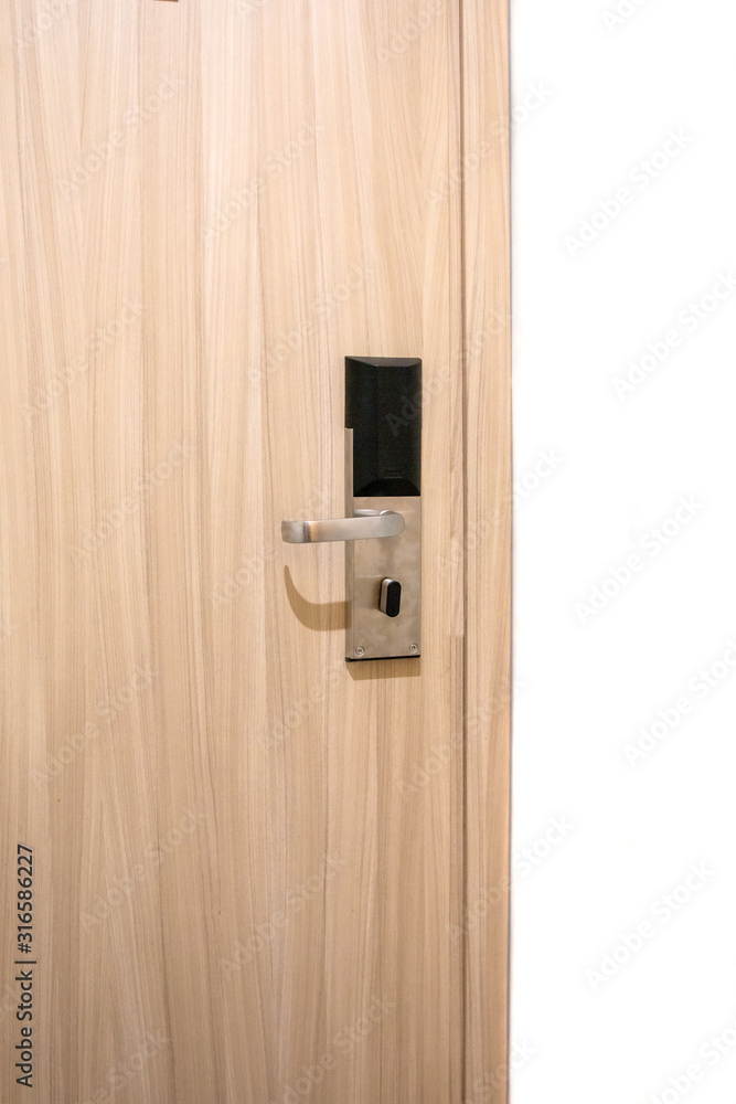 modern interior wooden door