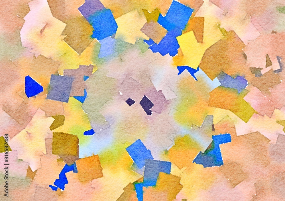 Naklejka premium abstract background with watercolor texture, Oil paint. ink paper, concrete wall graffiti. painted rough surface background for Christmas , banner, business, card
