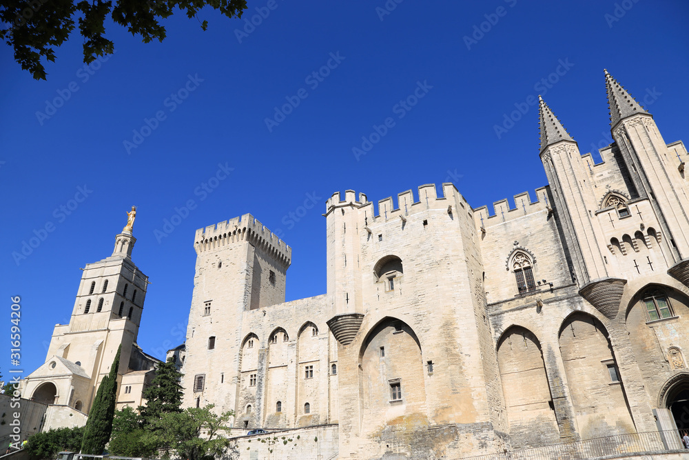Histric Center of Avignon Provence France