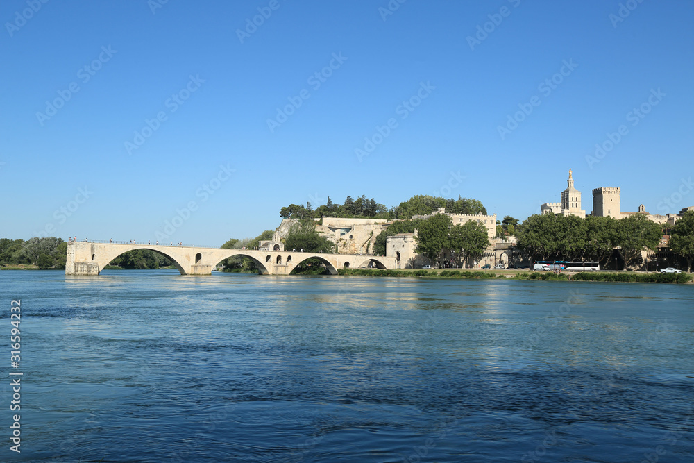 Saint Benezet Bridge Avignon Provence France