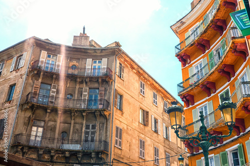 Bastia Korsika Frankreich architektur bauwerk geschwungene Architektur  historisch apartment  © Culipix
