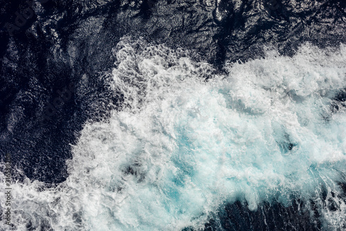 wave ocean or sea water background.