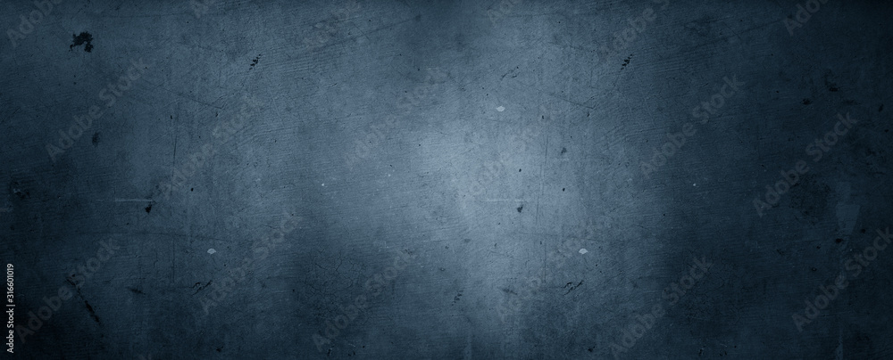 Blue textured concrete background