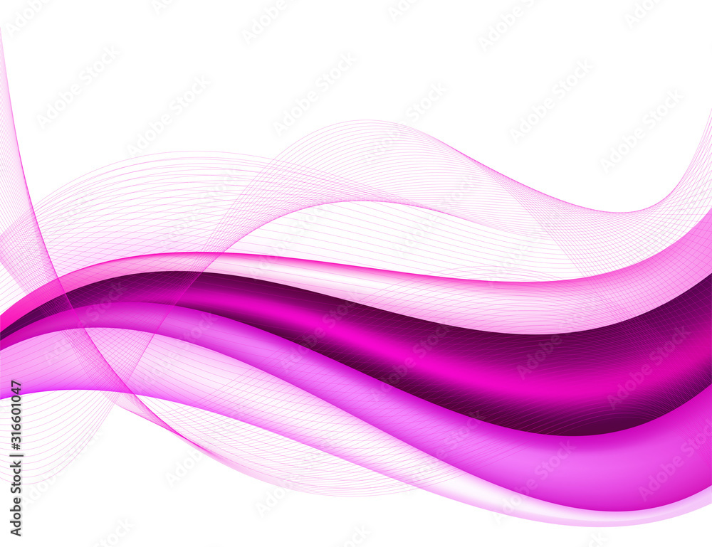 Abstract decor wave vector background illustration curve line art ...