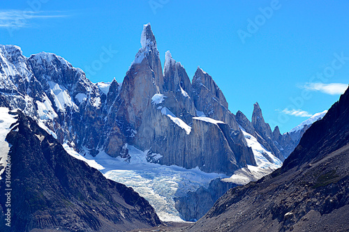 Cerro Torre sin nubes - Chalten - Santa Cruz