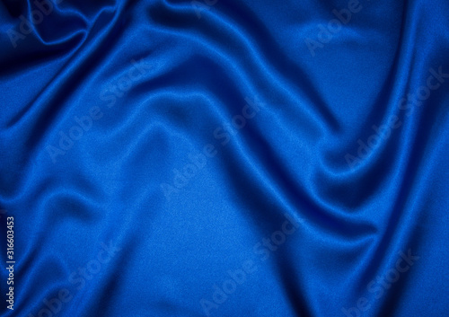 Beautiful background with cloth blue
