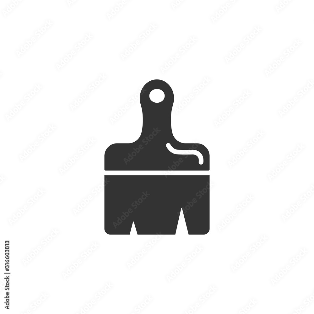 Brush, paint icon. Simple vector drawing tools icons for ui and ux, website or mobile application Brush, paint icon. Simple vector drawing tools icons for ui and ux, website or mobile application