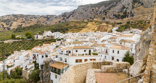 Beautiful white andalusian village
