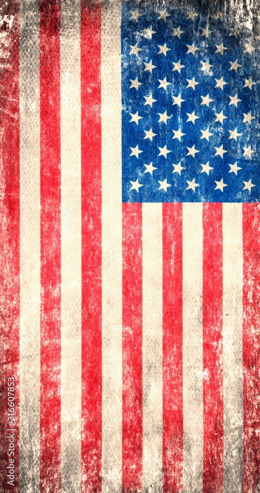 Obraz premium Flag of USA