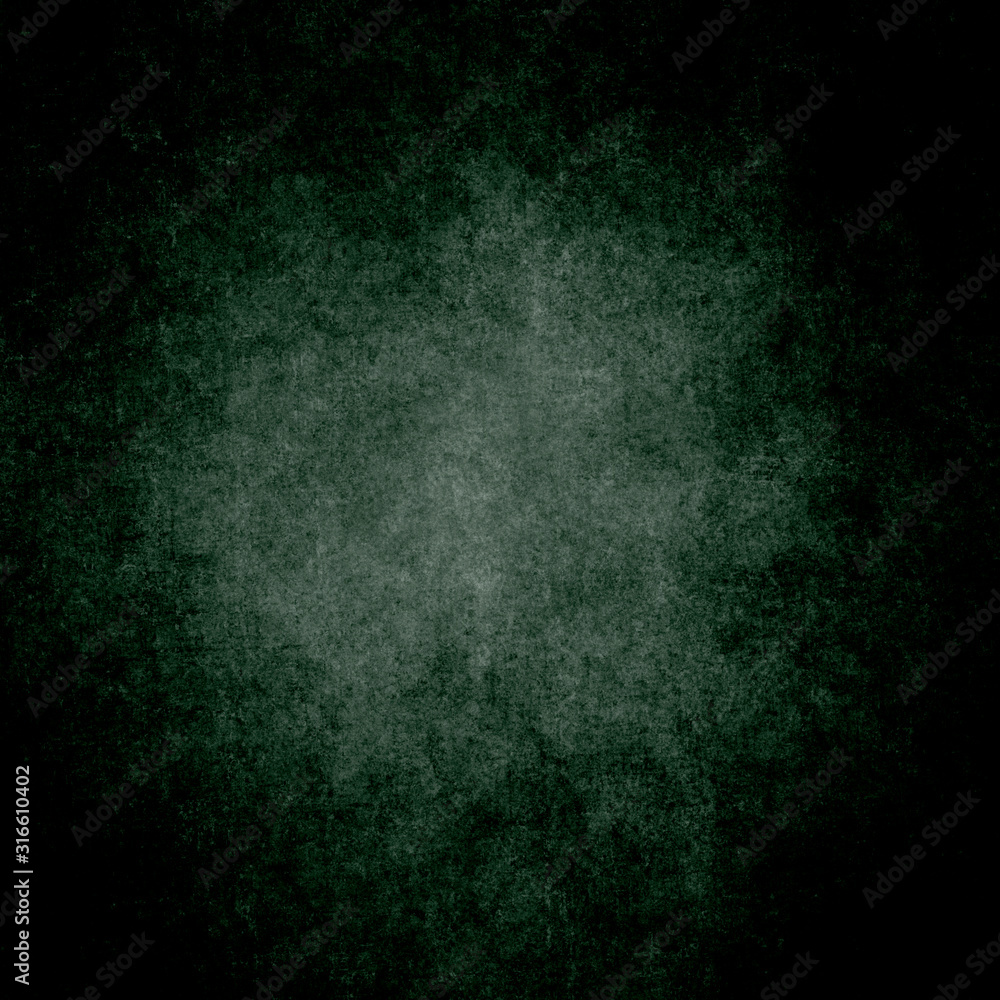 Naklejka premium Green designed grunge texture. Vintage background with space for text or image