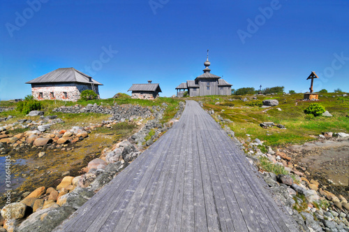 Bolshoy Zayatsky Island is an island in the White Sea with St. Andrew hermitage