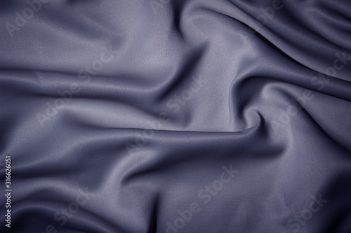 Crushed purple silk