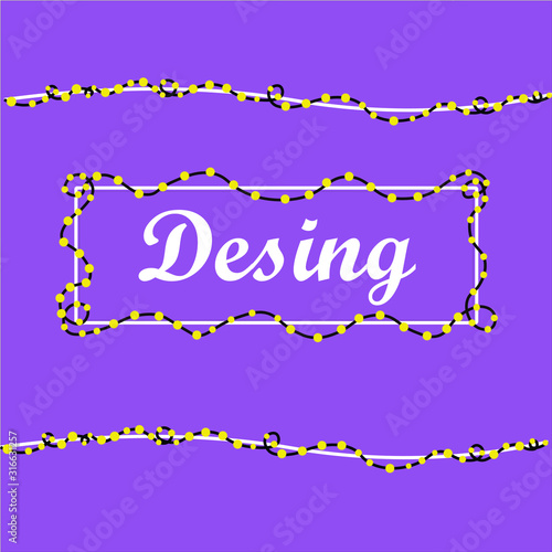 frame with copy space for your text