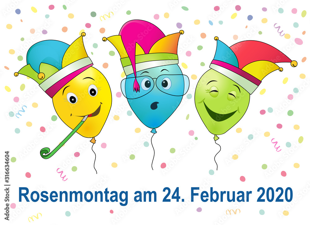 Rosenmontag Lustige Bilder: Zeichne deine eigene Karnevalsfreude!