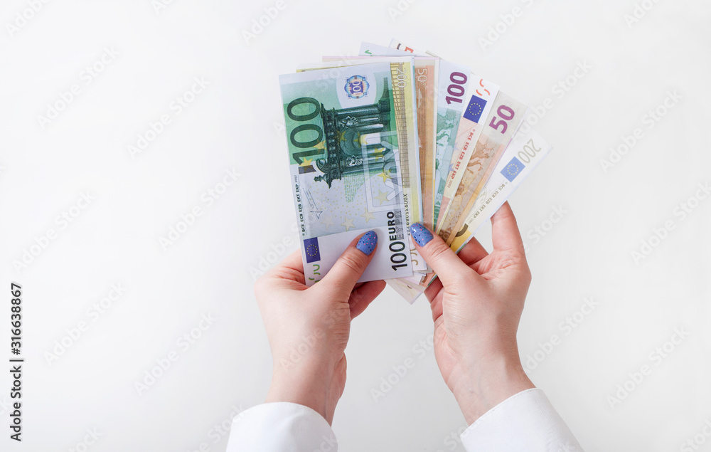 hand with money hand with money