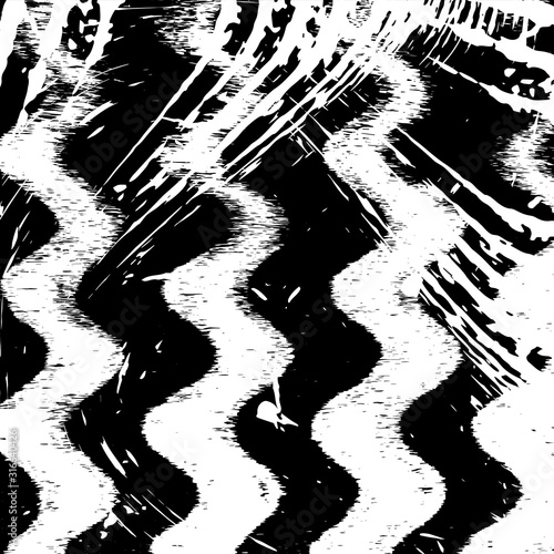 Wavy Grunge Background