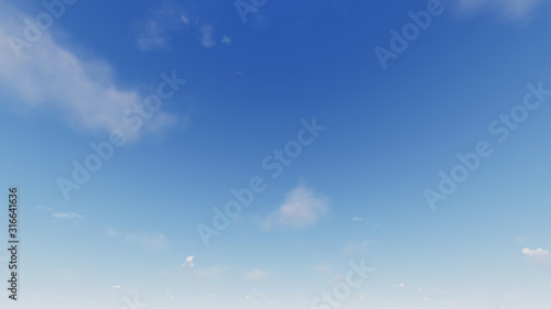 Fototapeta Naklejka Na Ścianę i Meble -  Cloudy blue sky abstract background, blue sky background with tiny clouds